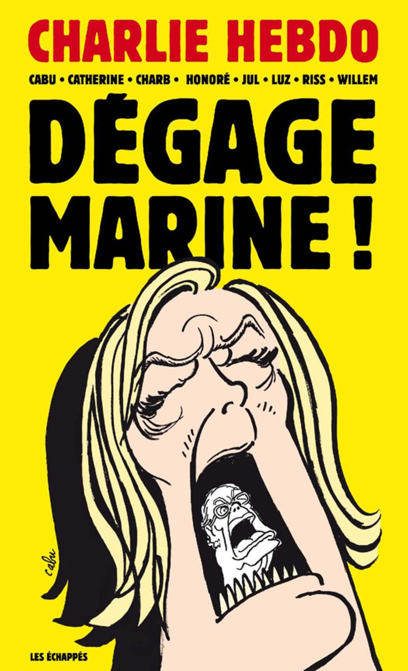 jaquette album Dégage, Marine !