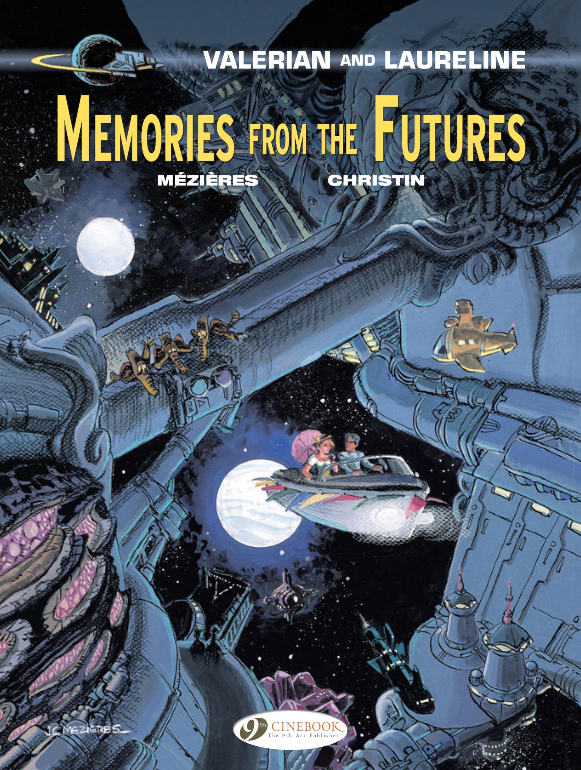 jaquette album Valerian and Laureline - volume 22 Memories from the futures (22)