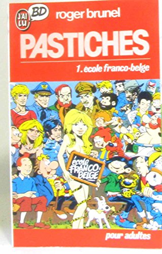 jaquette album Pastiches École Franco-Belge - École Franco-Belge