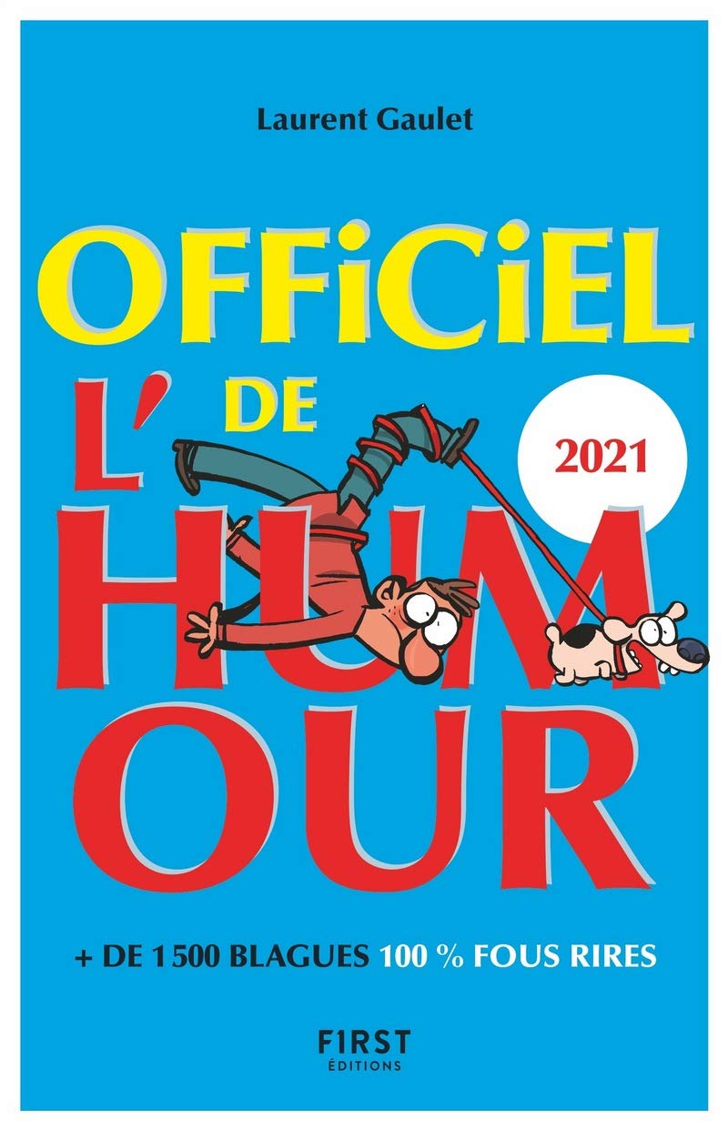 jaquette album Officiel de l'humour 2021 : + de 1 500 blagues 100 % fous rires: + de 1 500 blagues 100 % fous rires