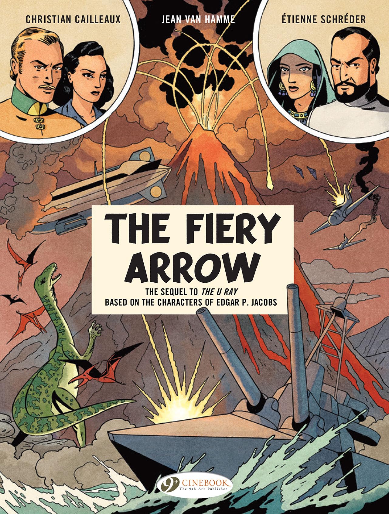 jaquette album Before Blake & Mortimer - The Fiery Arrow