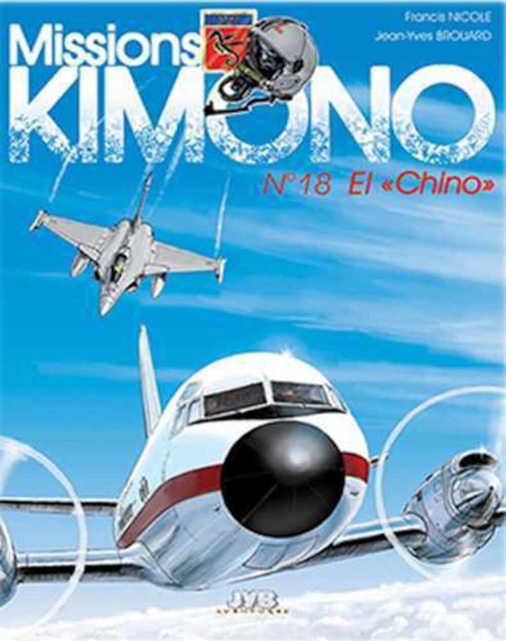 jaquette album Missions Kimono Tome 18 - El Chino