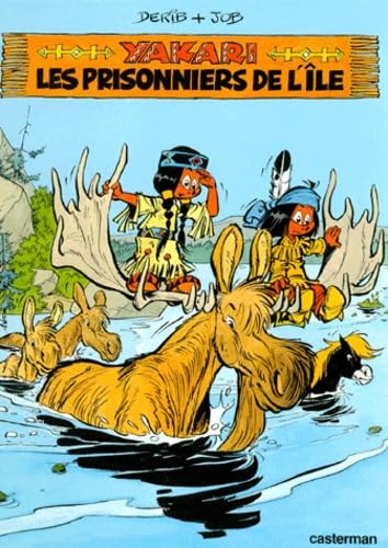 jaquette album Yakari Tome 9 - Les Prisonniers De L'île