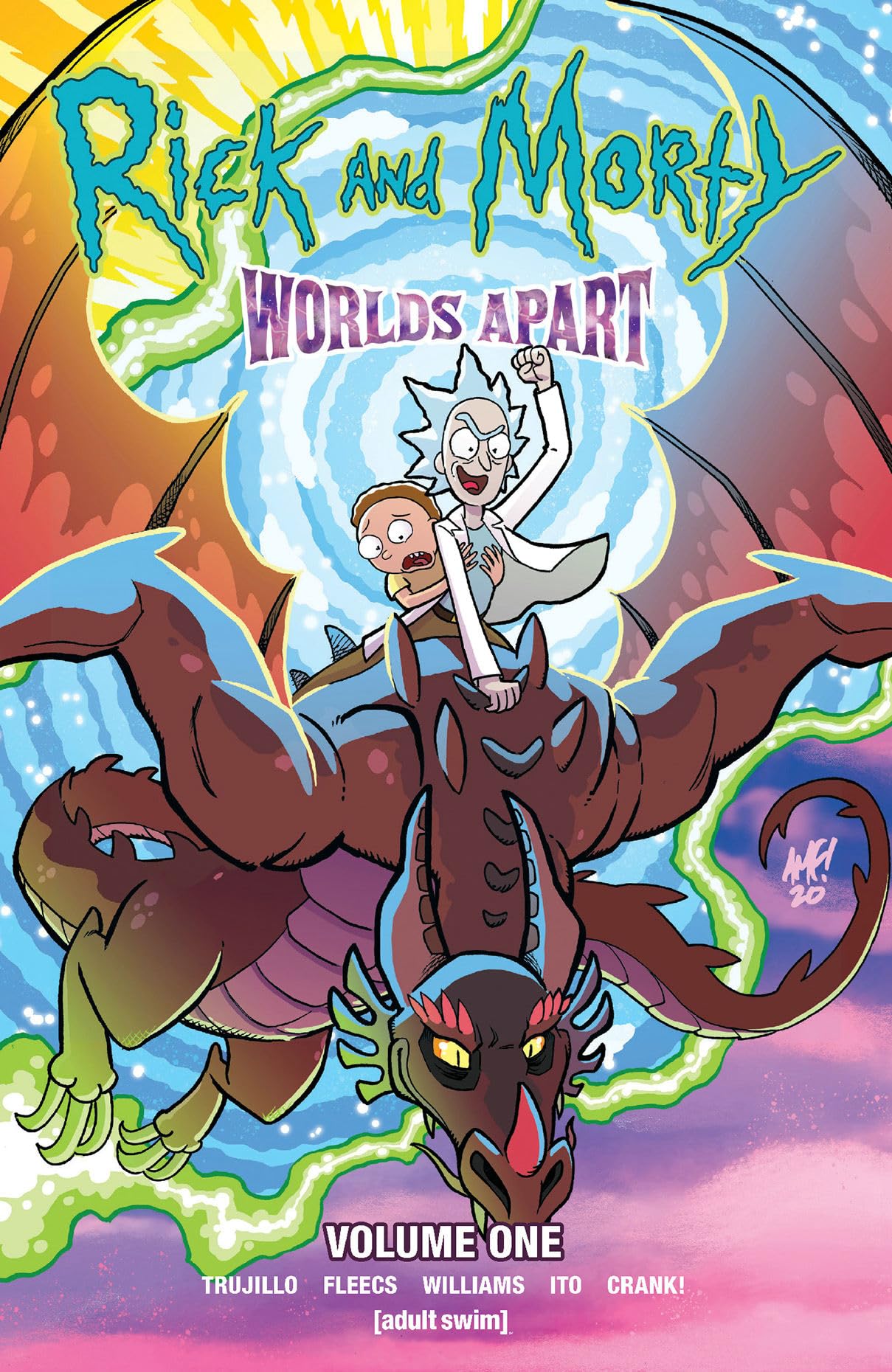 jaquette album Rick and Morty: Worlds Apart