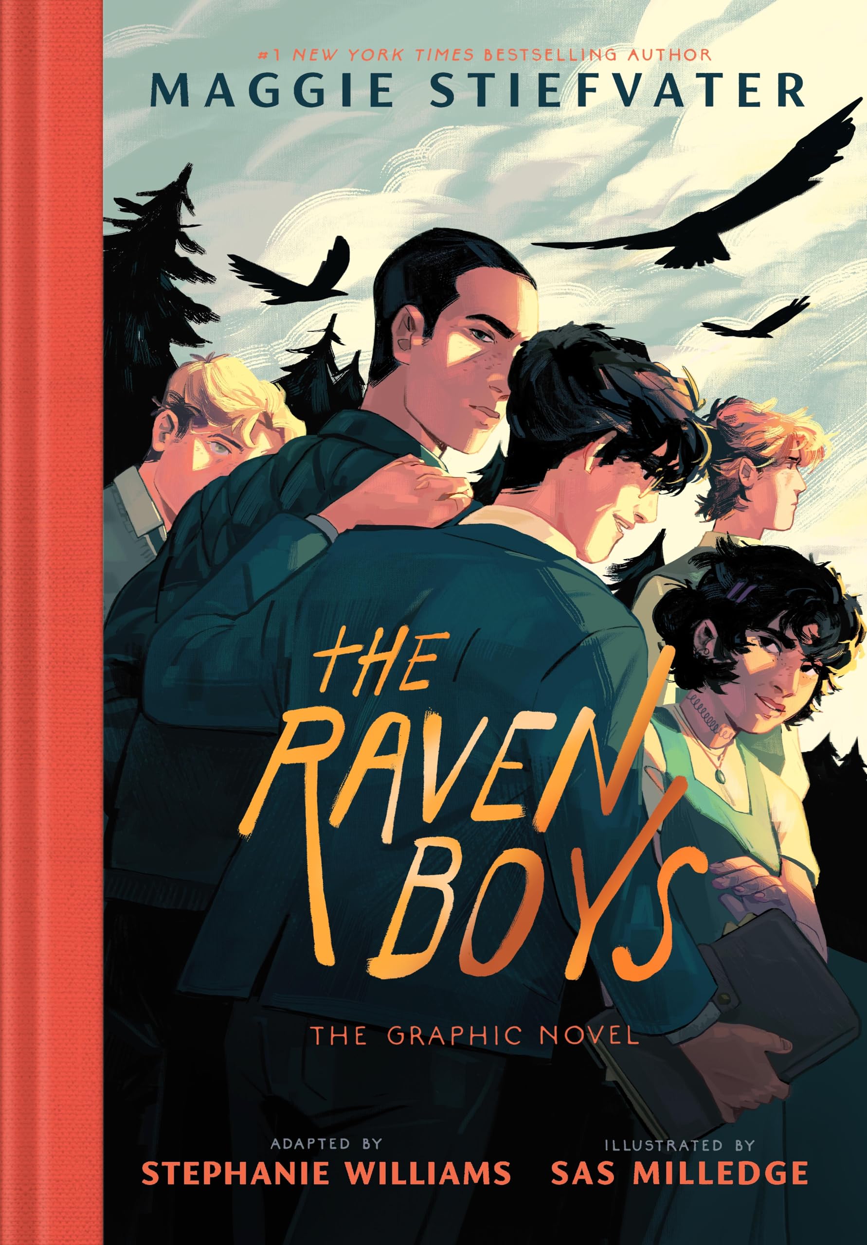jaquette album The Raven Boys: The graphic novel adaptation of the bestselling YA series
