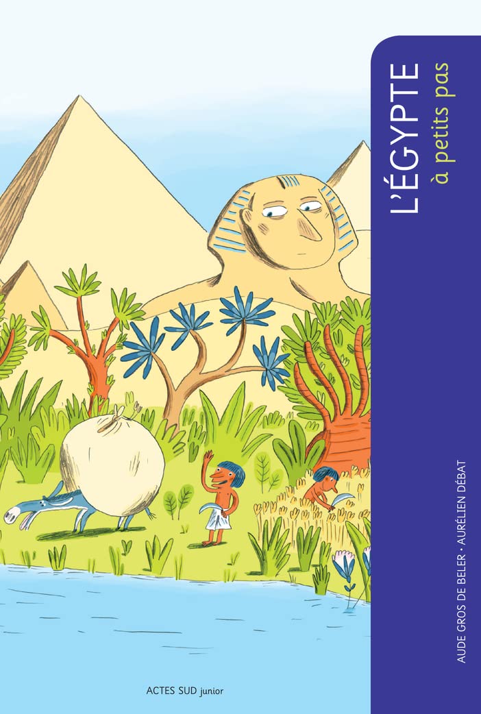jaquette album L'Egypte à petits pas
