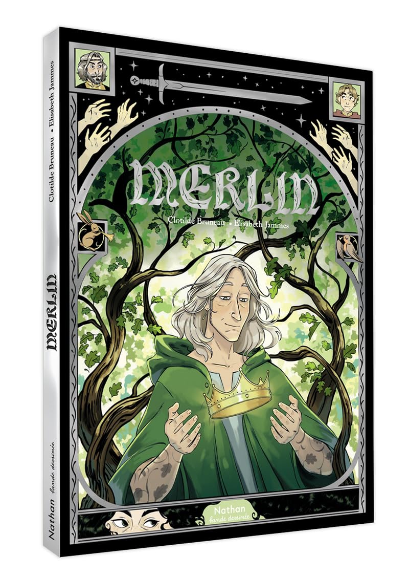jaquette album Merlin - Comment Merlin donna vie au roi Arthur - BD