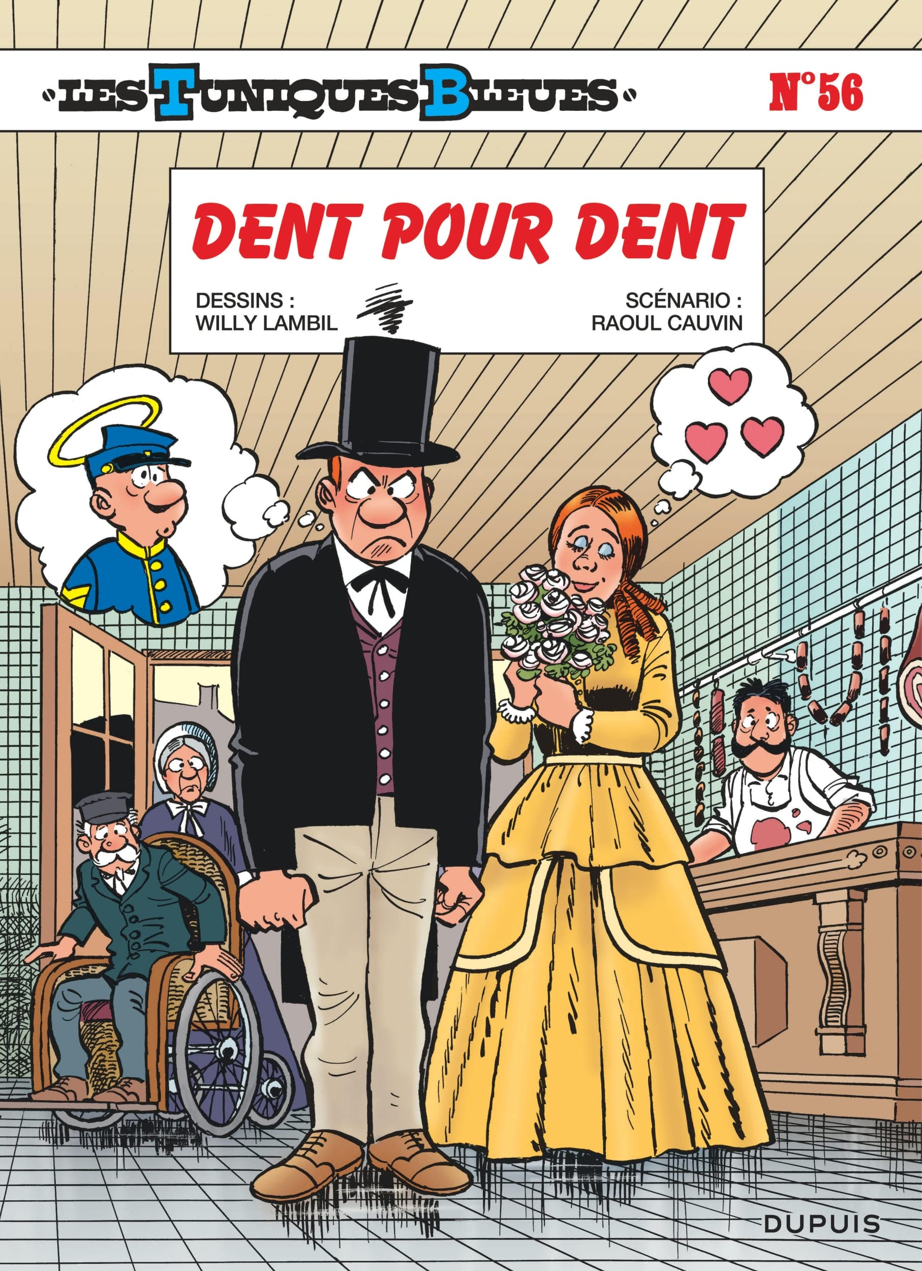 jaquette album Les Tuniques Bleues - Tome 56 - Dent pour dent / Edition spéciale, Limitée (Opé été 2023)