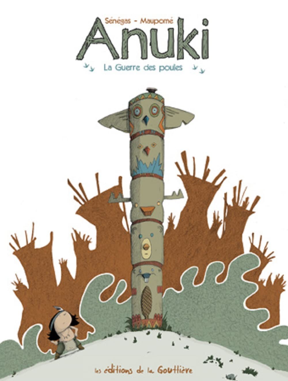 jaquette album Anuki - Tome 1 - La guerre des poules