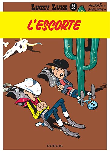 jaquette album Lucky Luke Tome 28 - L'escorte