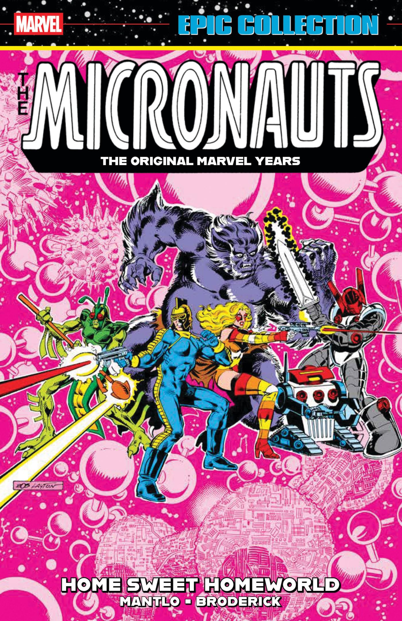 jaquette album Micronauts Epic Collection: The Original Marvel Years - Home Sweet Homeworld