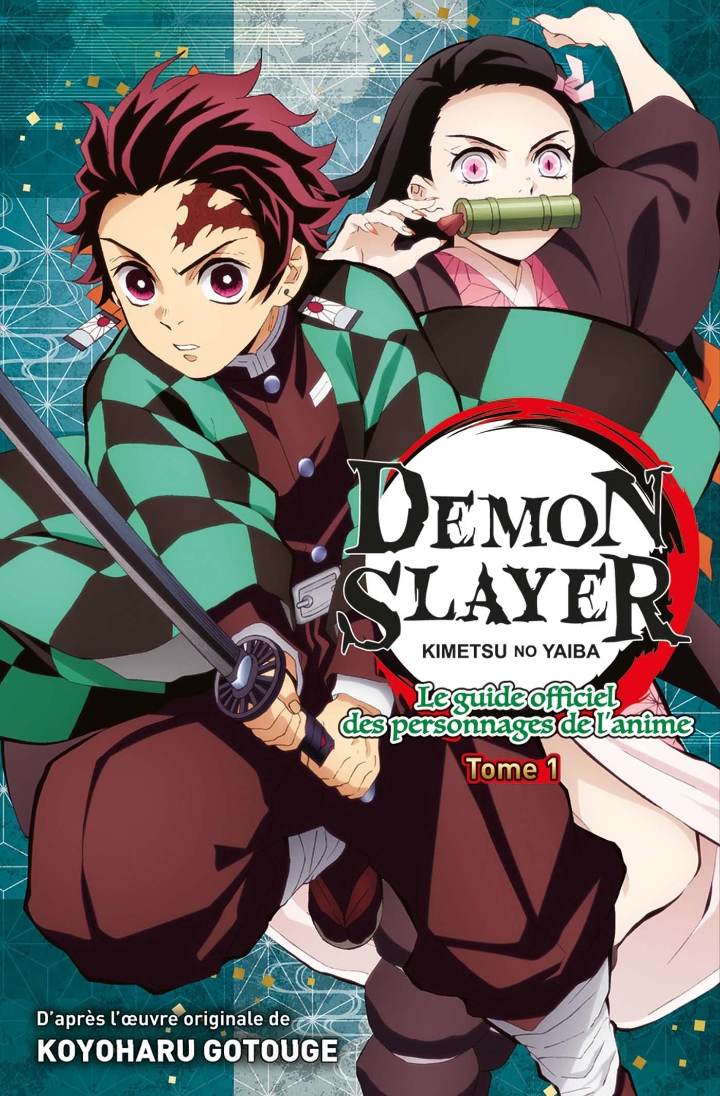 jaquette album Demon Slayer : Le Guide officiel des personnages de l'anime T01