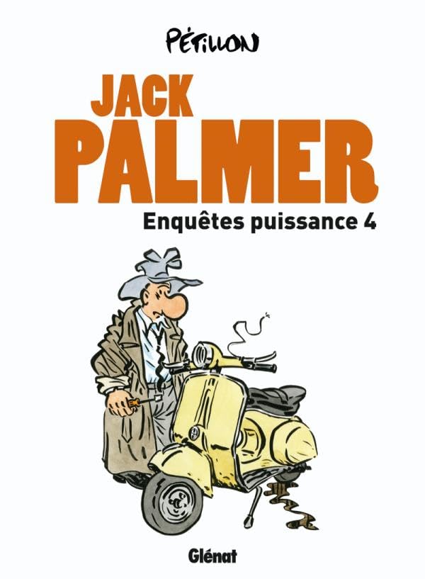 jaquette album Jack Palmer - Enquêtes Puissance 4 - Les Disparus D'apostrophe - Le Chanteur De Mexico - Le Prince De La Bd - Le Pékinois