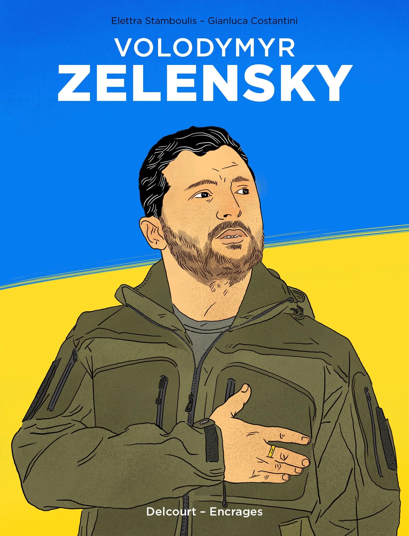 jaquette album Volodymyr Zelensky - Au nom de l'Ukraine