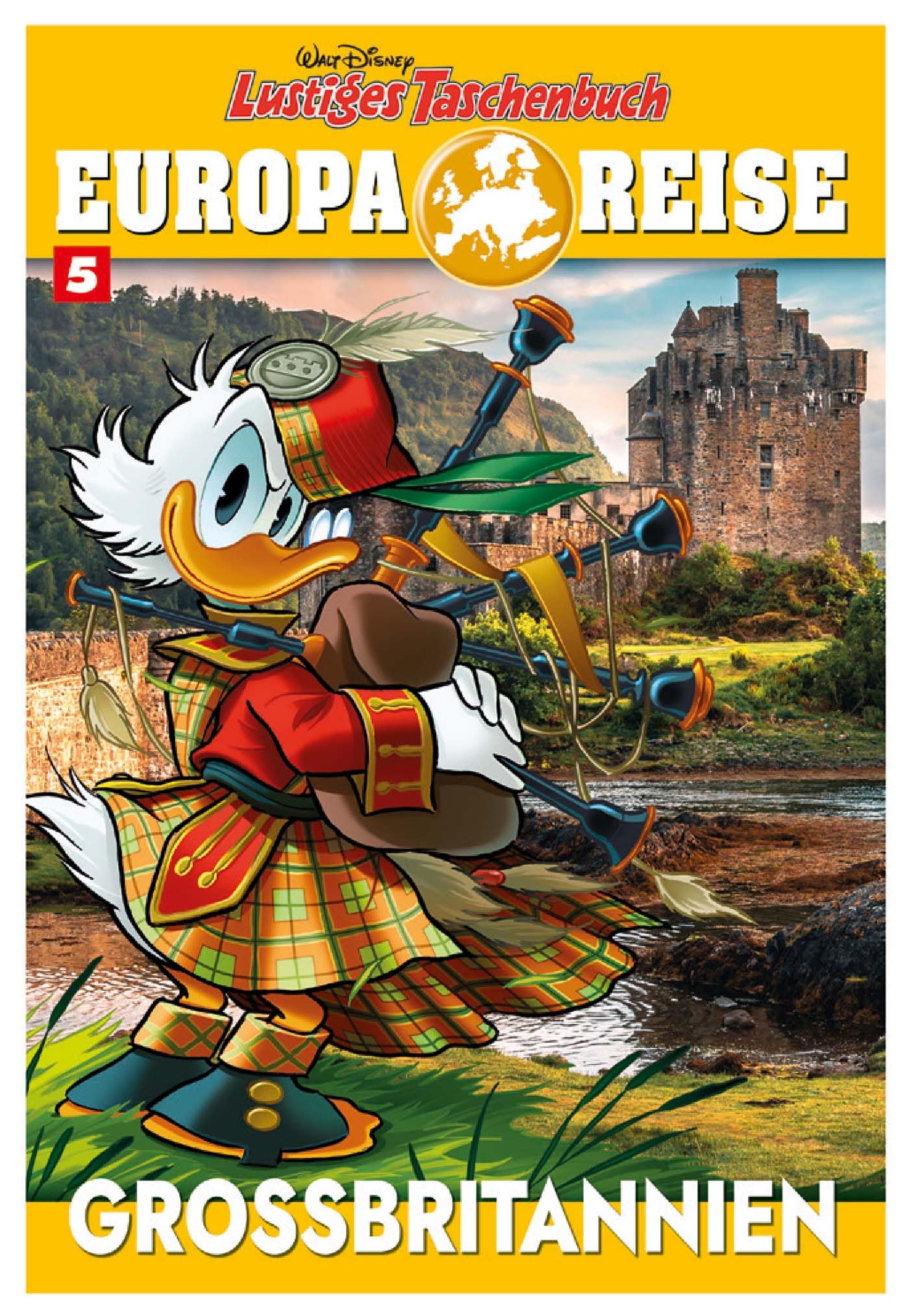 jaquette album Lustiges Taschenbuch Europareise 05: Großbritannien