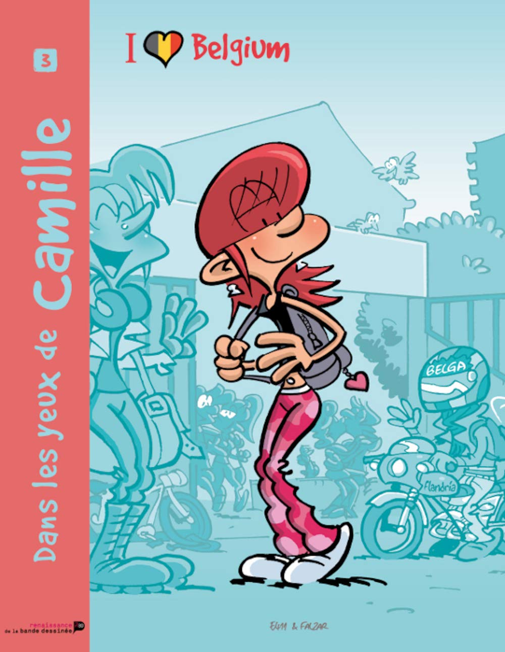 jaquette album Dans les yeux de Camille. Vol. 3. I love Belgium