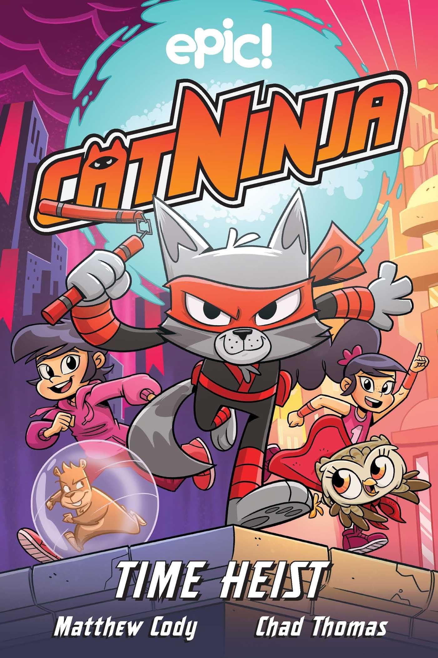 jaquette album Cat Ninja: Time Heist (Volume 2)