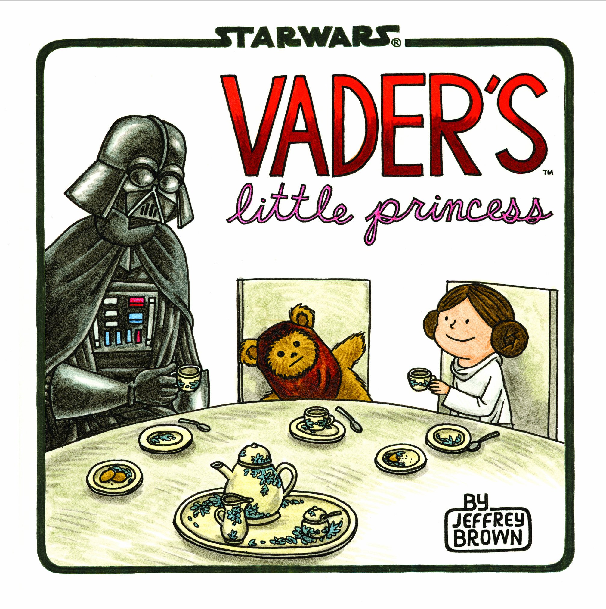 jaquette livre Star Wars Vader's Little Princess: (Star Wars Kids Book, Star Wars Children’s Book, Geek Dad Books)