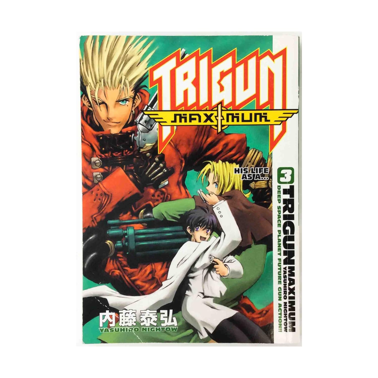 jaquette album Trigun Maximum Volume 3: His Life As A. . .