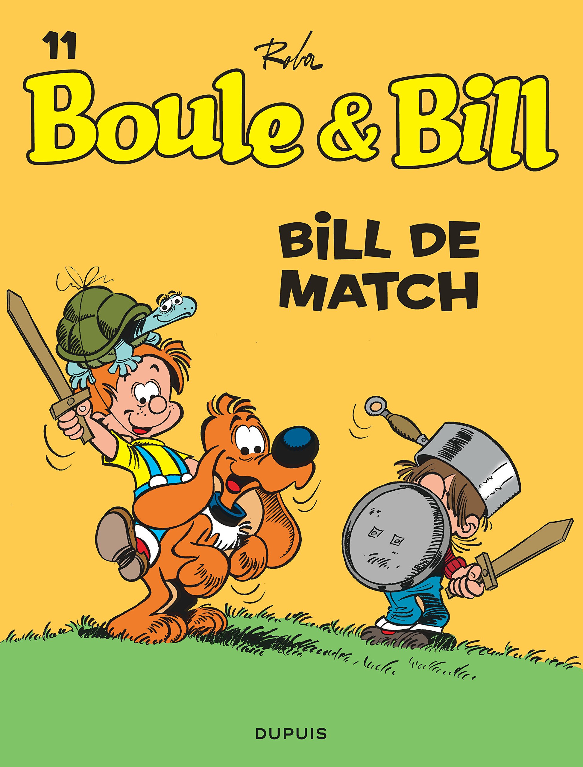 jaquette album Boule et Bill, T11: Bill de match