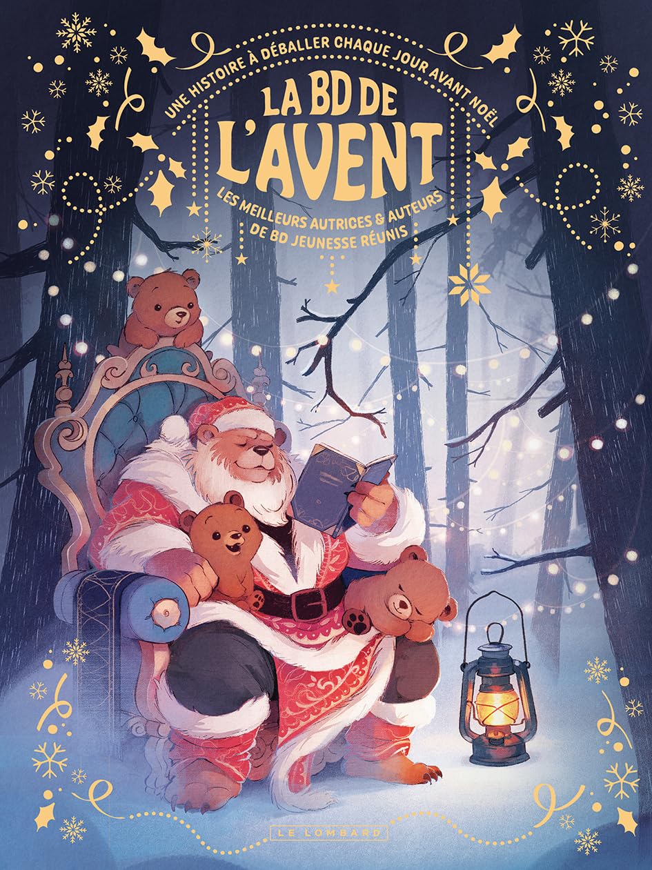 jaquette album Bd de l'Avent jeunesse 2025