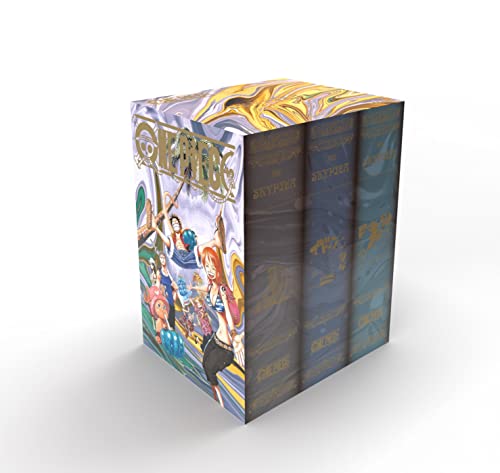 jaquette livre One Piece - Coffret vide Skypiea - Tome 3