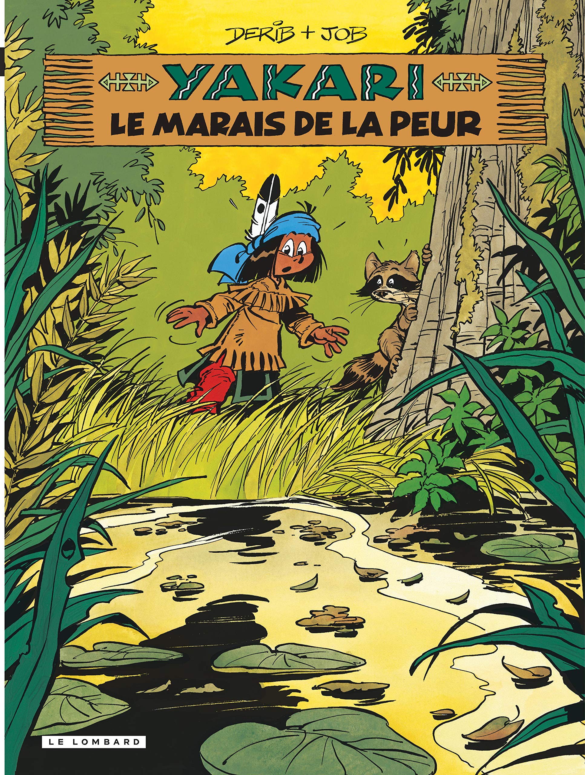 jaquette album Yakari - tome 33 - Marais de la peur (Le)