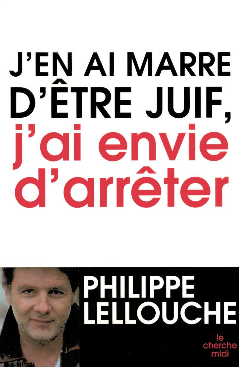 jaquette album J'en ai marre d'être juif, j'ai envie d'arrêter