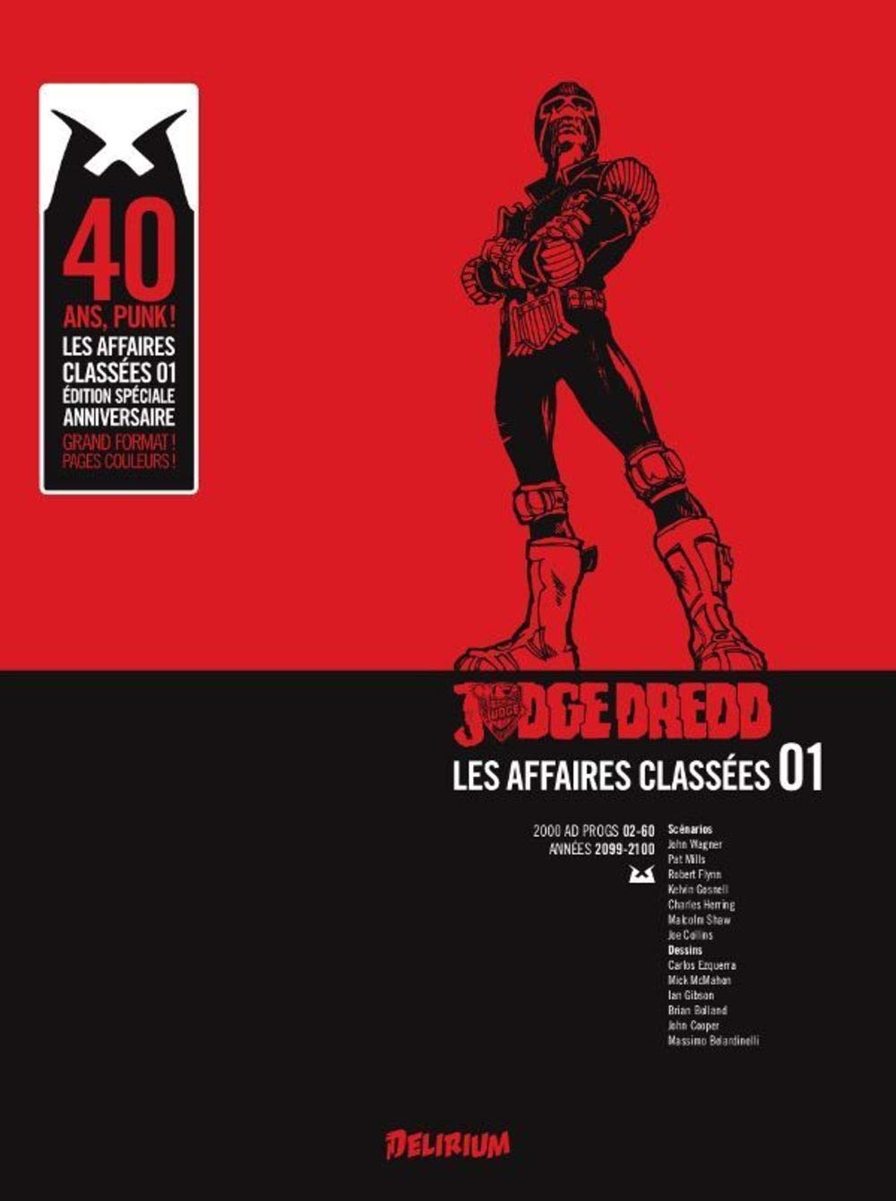 acheter Judge Dredd, Affaires classées 1 - Ancienne Edition