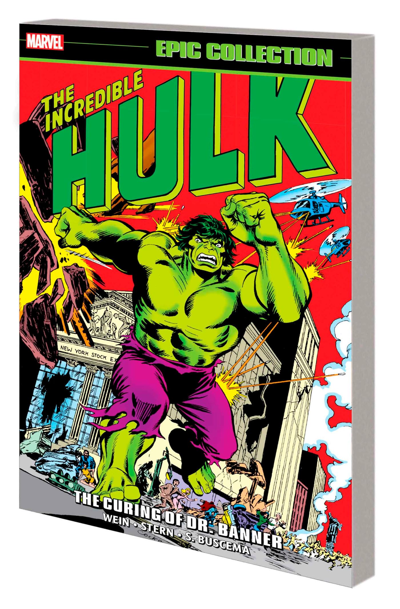 jaquette album INCREDIBLE HULK EPIC COLLECTION: THE CURING OF DR. BANNER