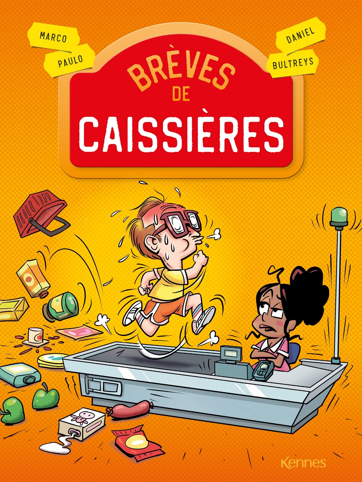 jaquette album Brèves de caissières
