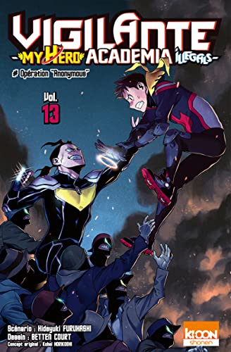 jaquette album Vigilante ? My Hero Academia Illegals - Tome 13