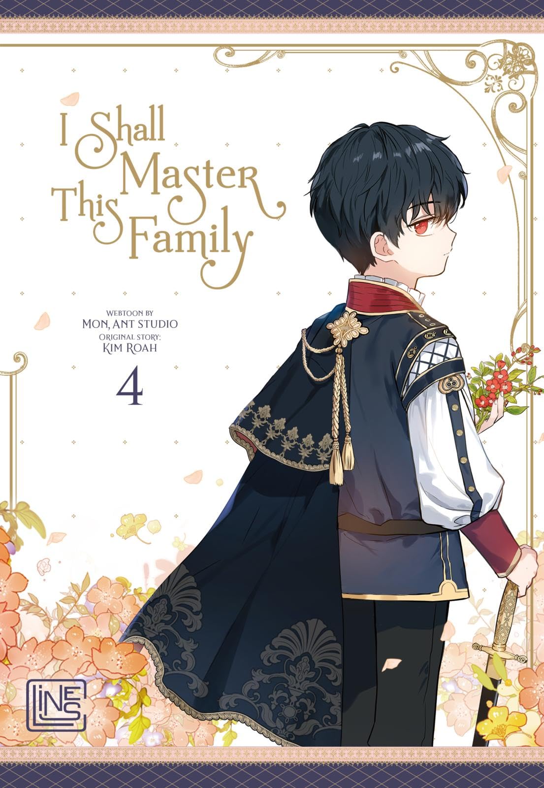 jaquette album I Shall Master This Family 4: Romance-Manhwa über eine wiedergeborene Adlige im Kampf um ihre Familiendynastie - limitierte Auflage mit Photocard