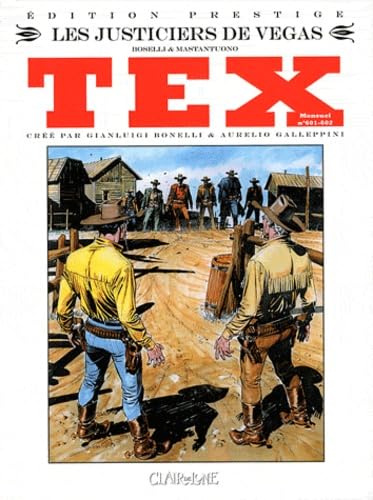 jaquette album Tex Tome 601-602, Mensuel - Les Justiciers De Vegas