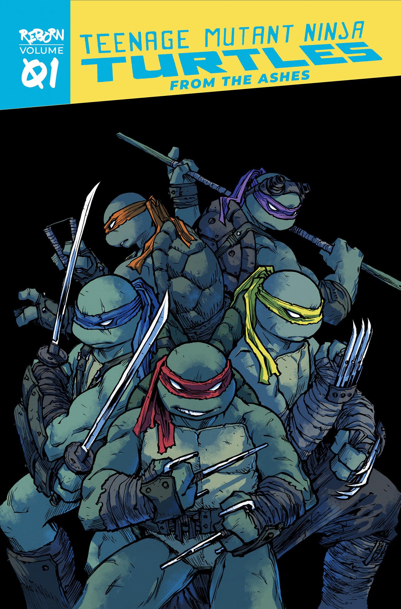 jaquette album Teenage Mutant Ninja Turtles: Reborn, Vol. 1 - From The Ashes