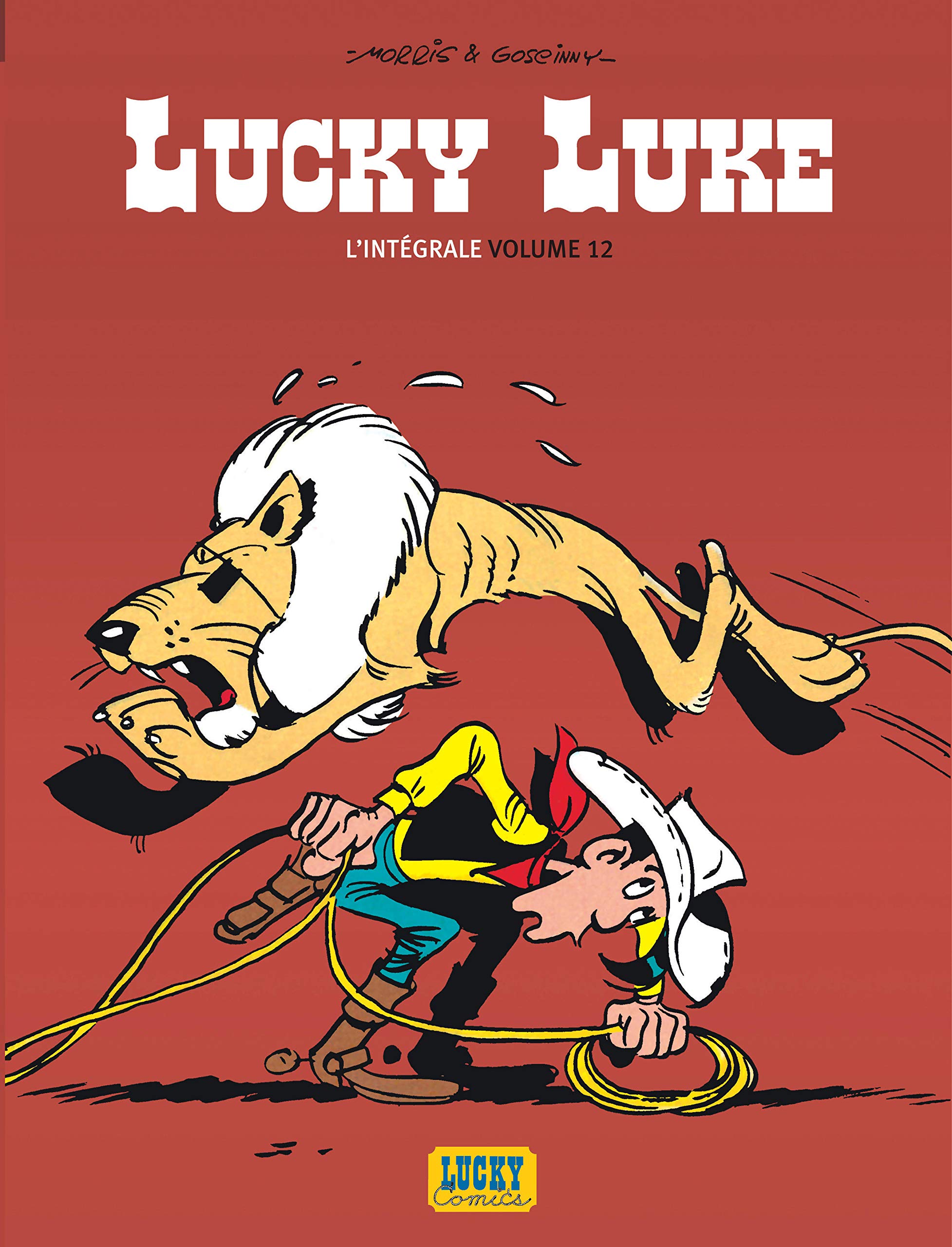 jaquette album Lucky Luke Intégrale, tome 12
