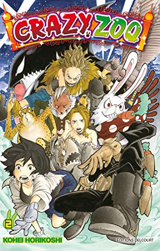 jaquette livre Crazy zoo - Tome 2