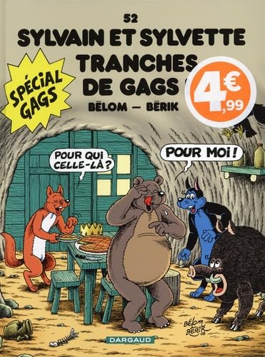 jaquette album Sylvain et Sylvette - Tome 52 - Tranches de Gags !