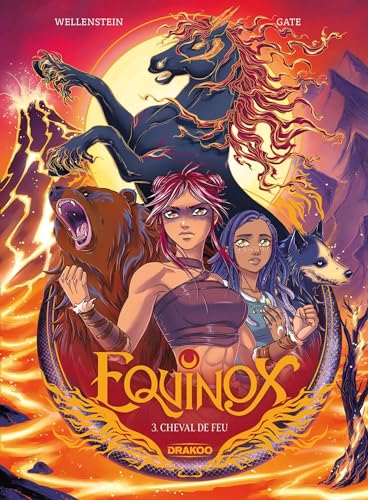jaquette album Equinox Tome 3 - Cheval De Feu