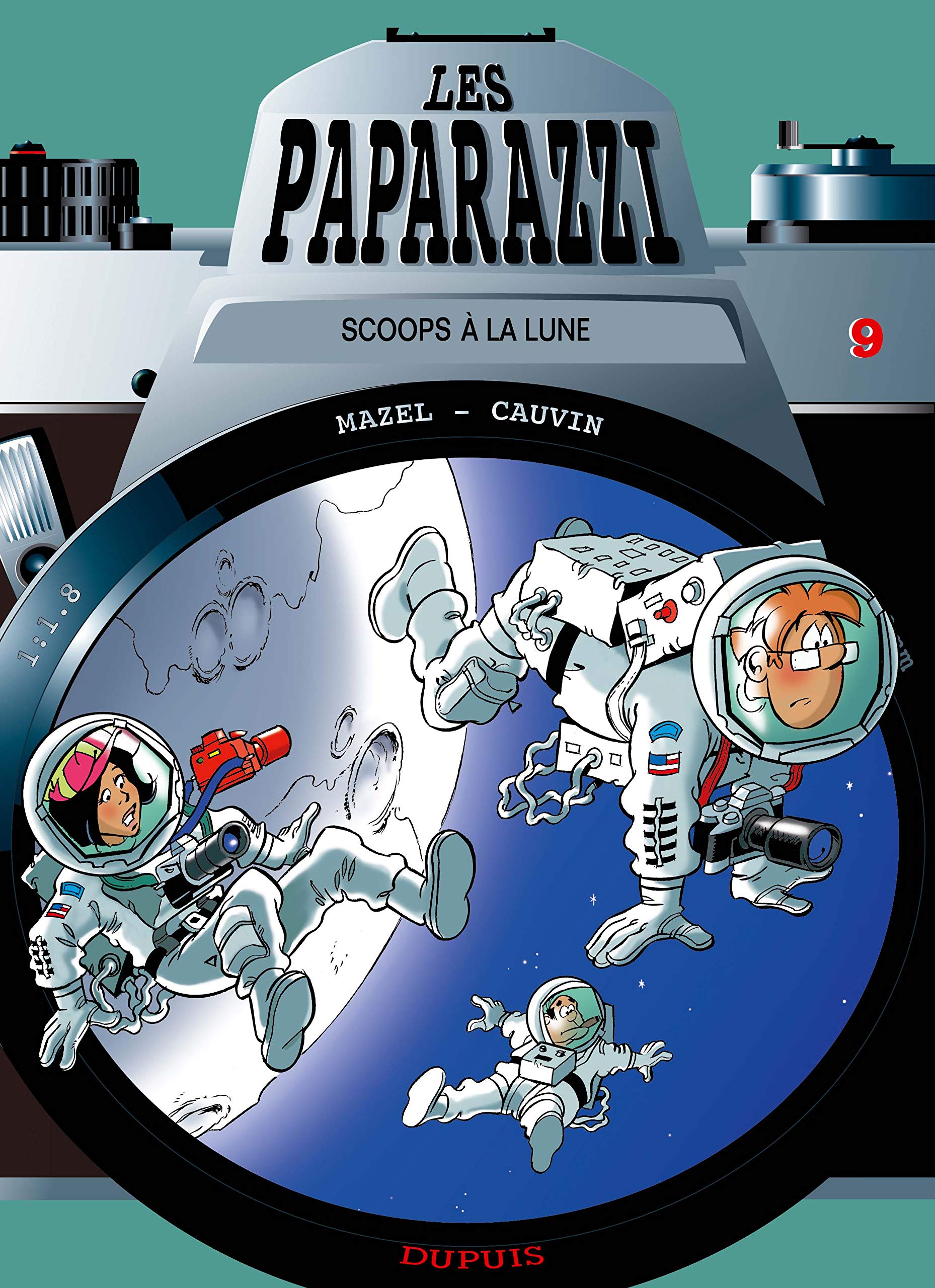 jaquette album Les Paparazzi, numéro 9 : Scoops à la lune