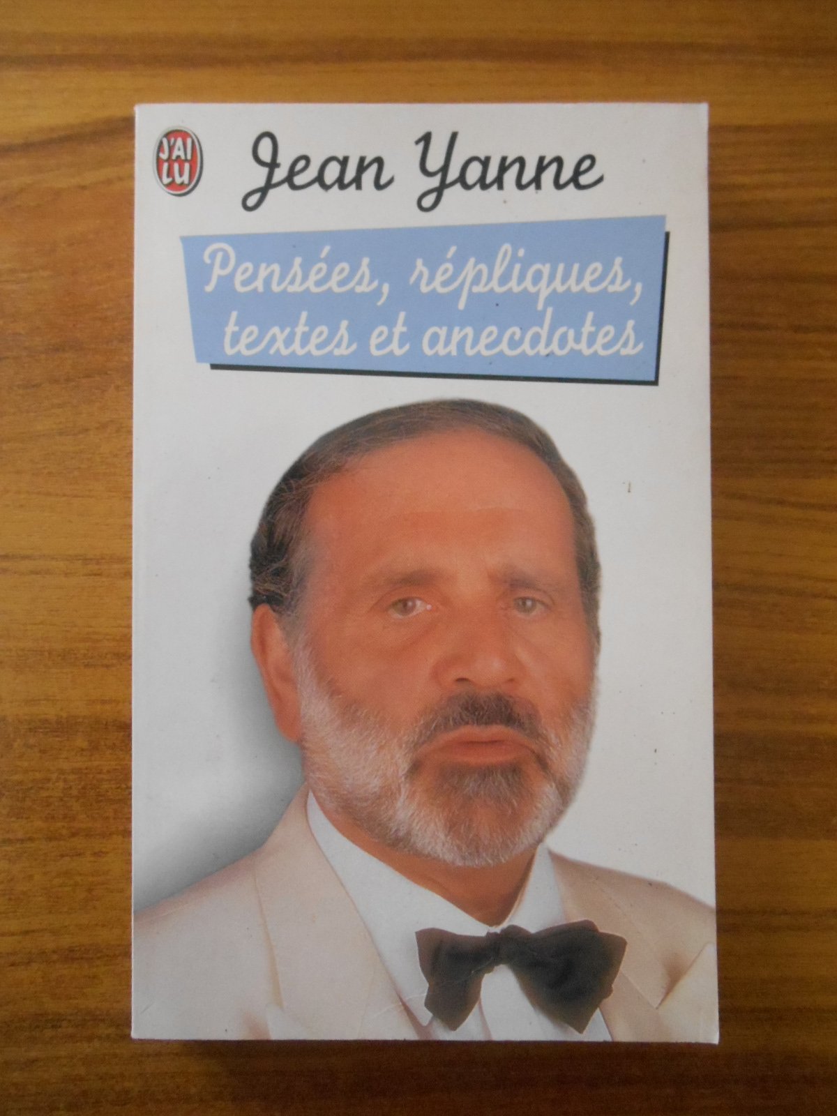 jaquette album Pensees, Repliques, Textes Et Anecdotes