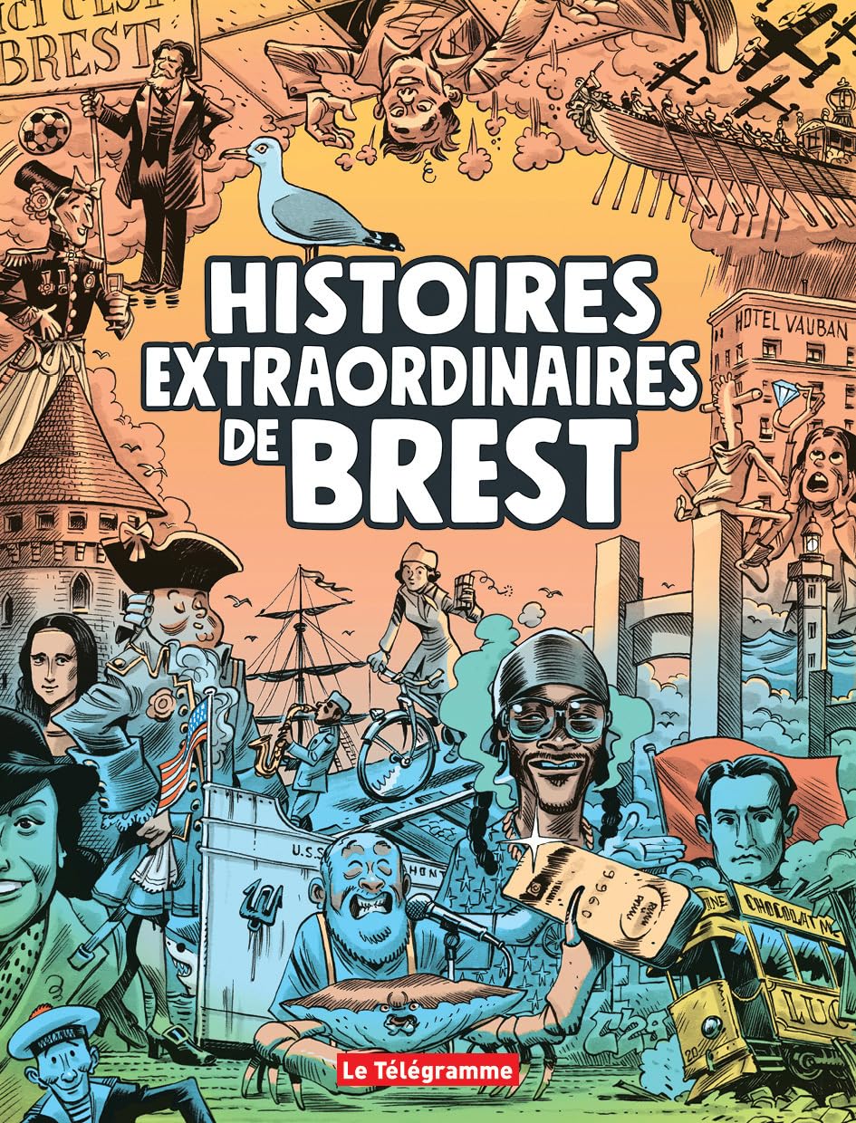 jaquette album Histoires extraordinaires de Brest