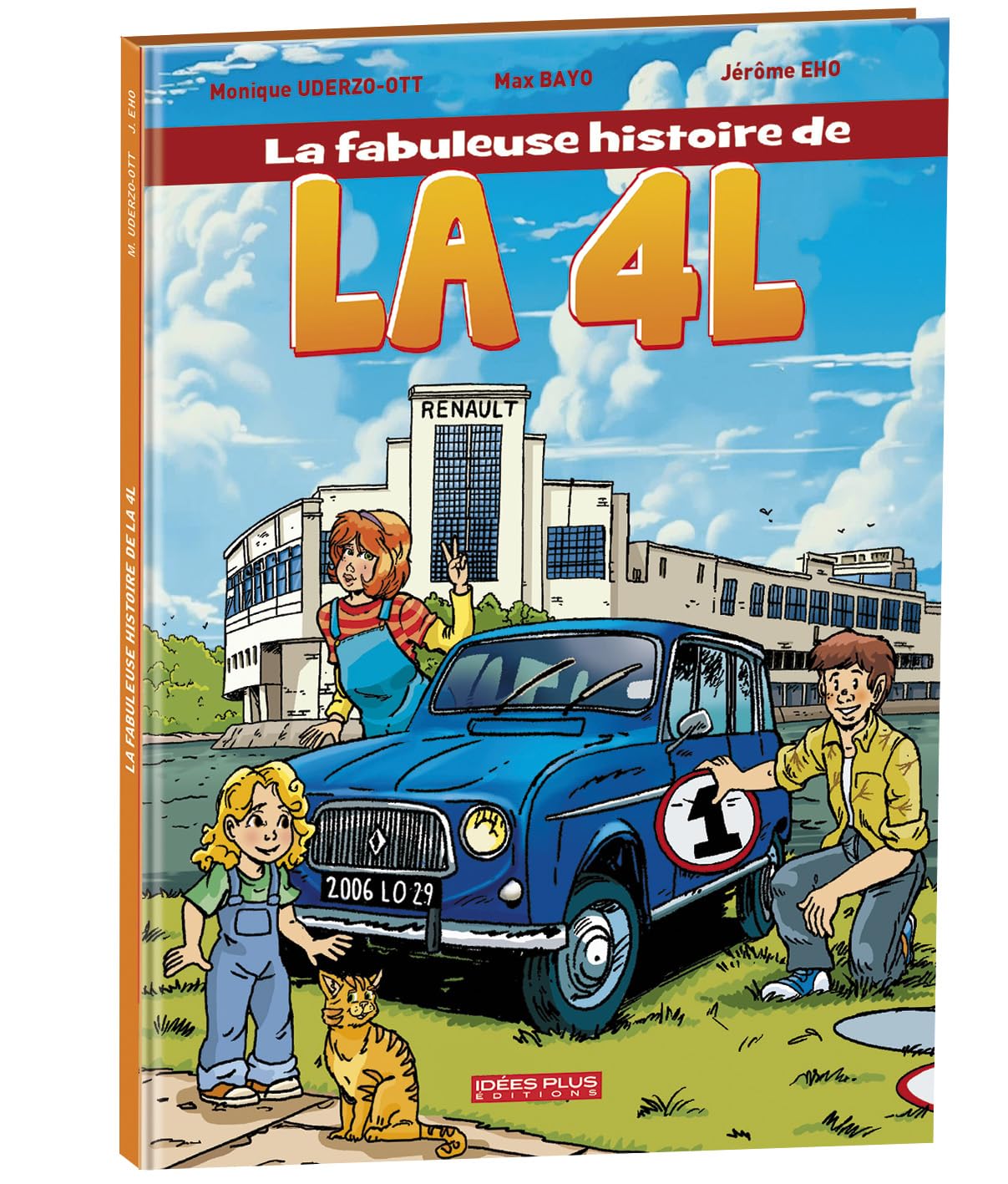 jaquette album La fabuleuse histoire de la 4L