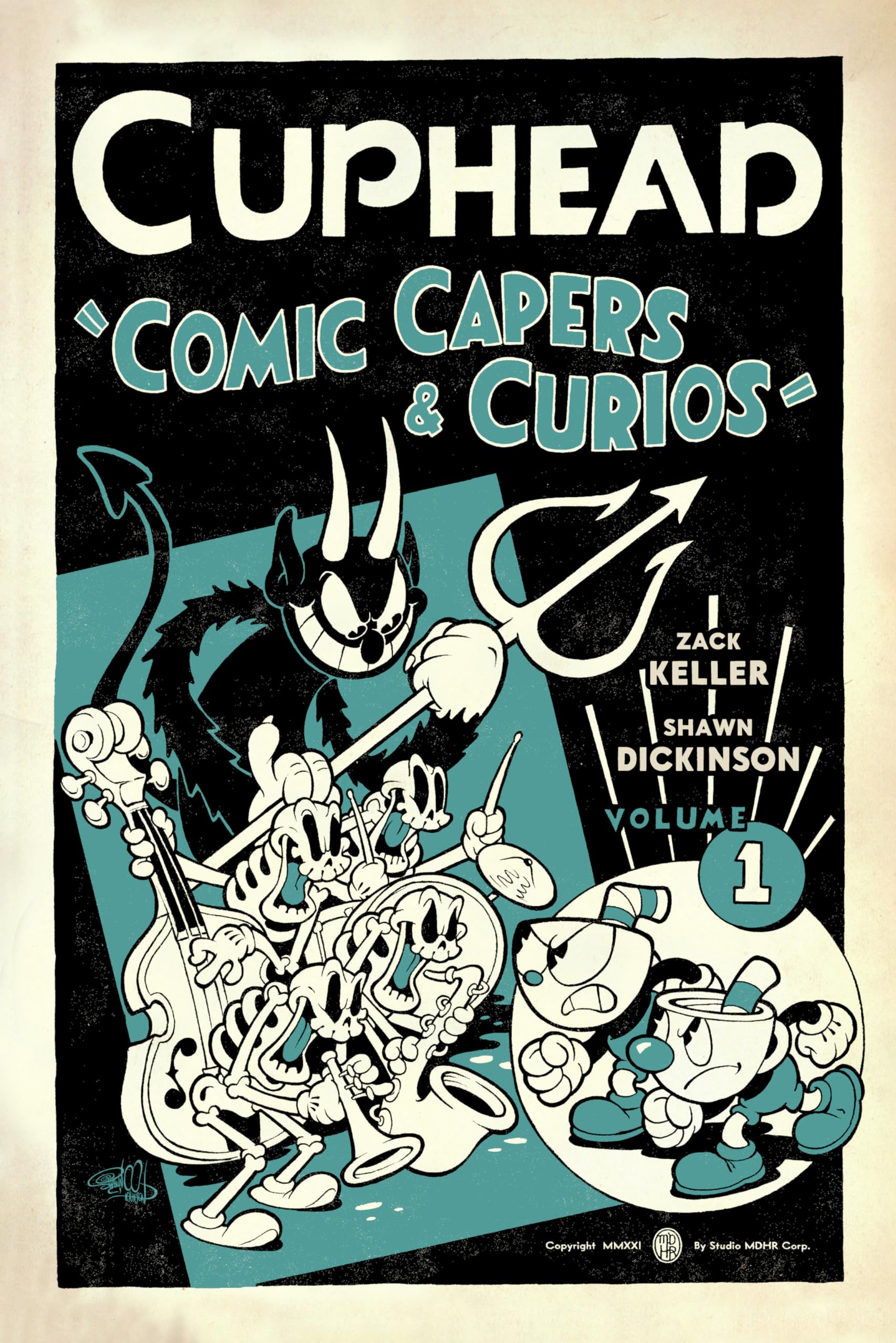 jaquette album Cuphead Volume 1: Comic Capers & Curios