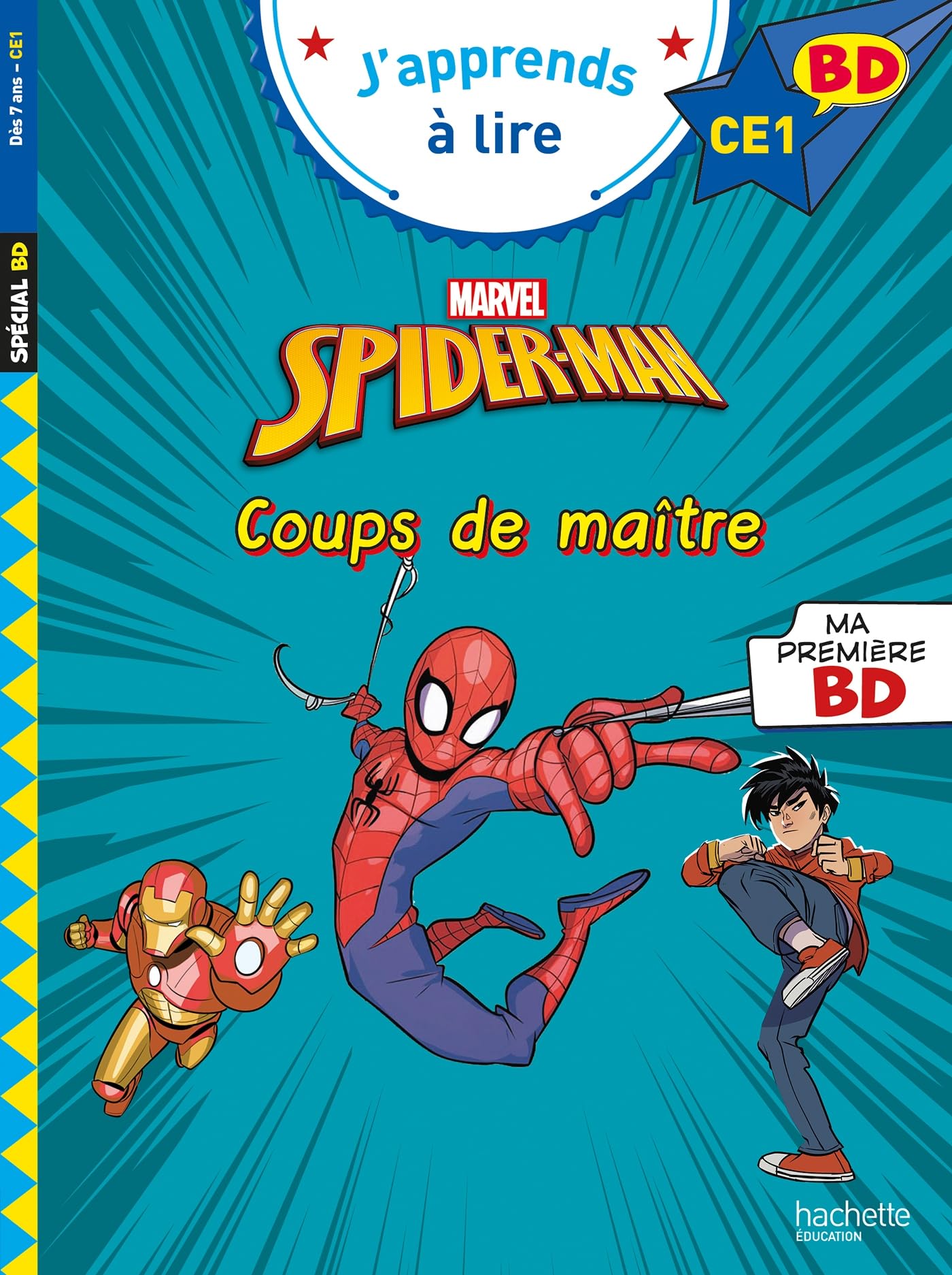 jaquette album Disney BD CE1 - Spider-Man - Coups de maitre