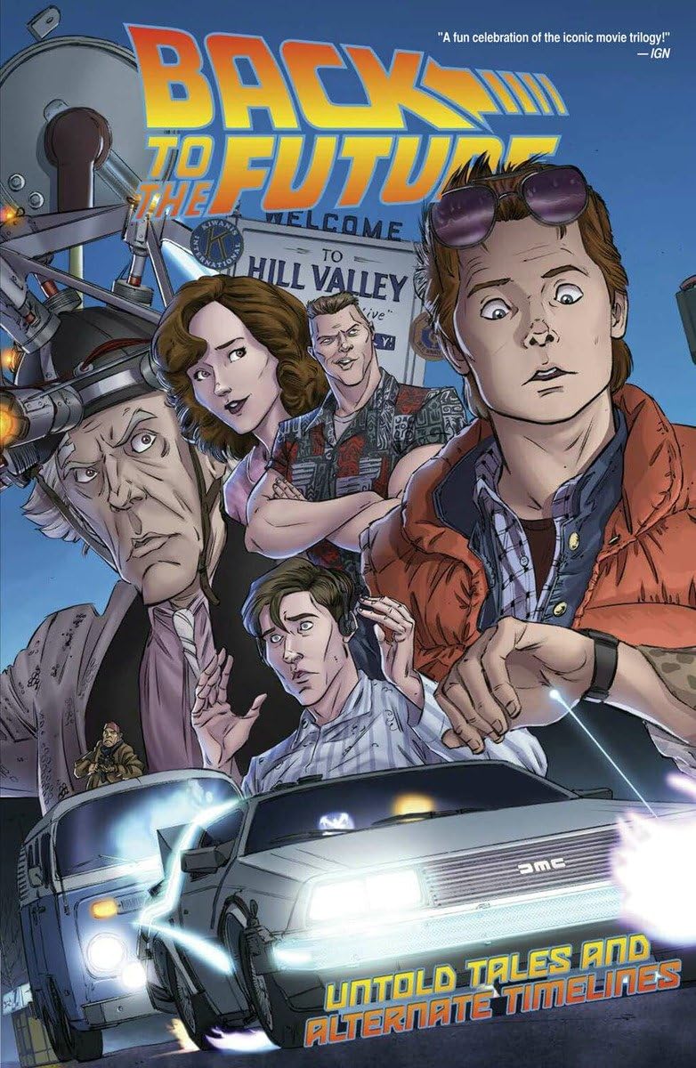 jaquette album Back To The Future: Untold Tales and Alternate Timelines