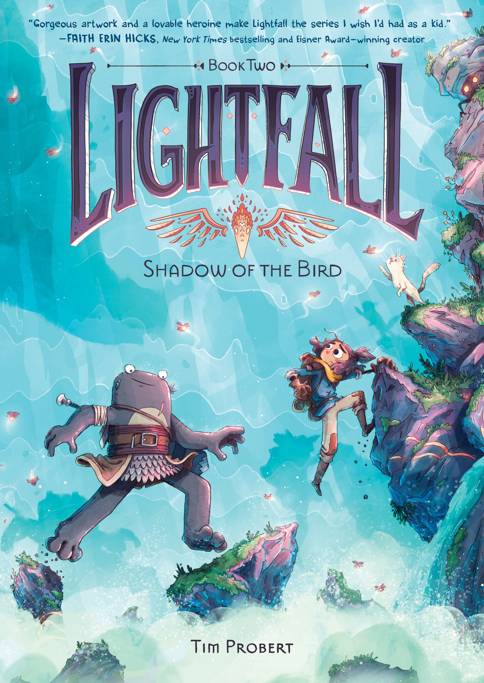 jaquette album Lightfall: Shadow of the Bird: A Graphic Novel