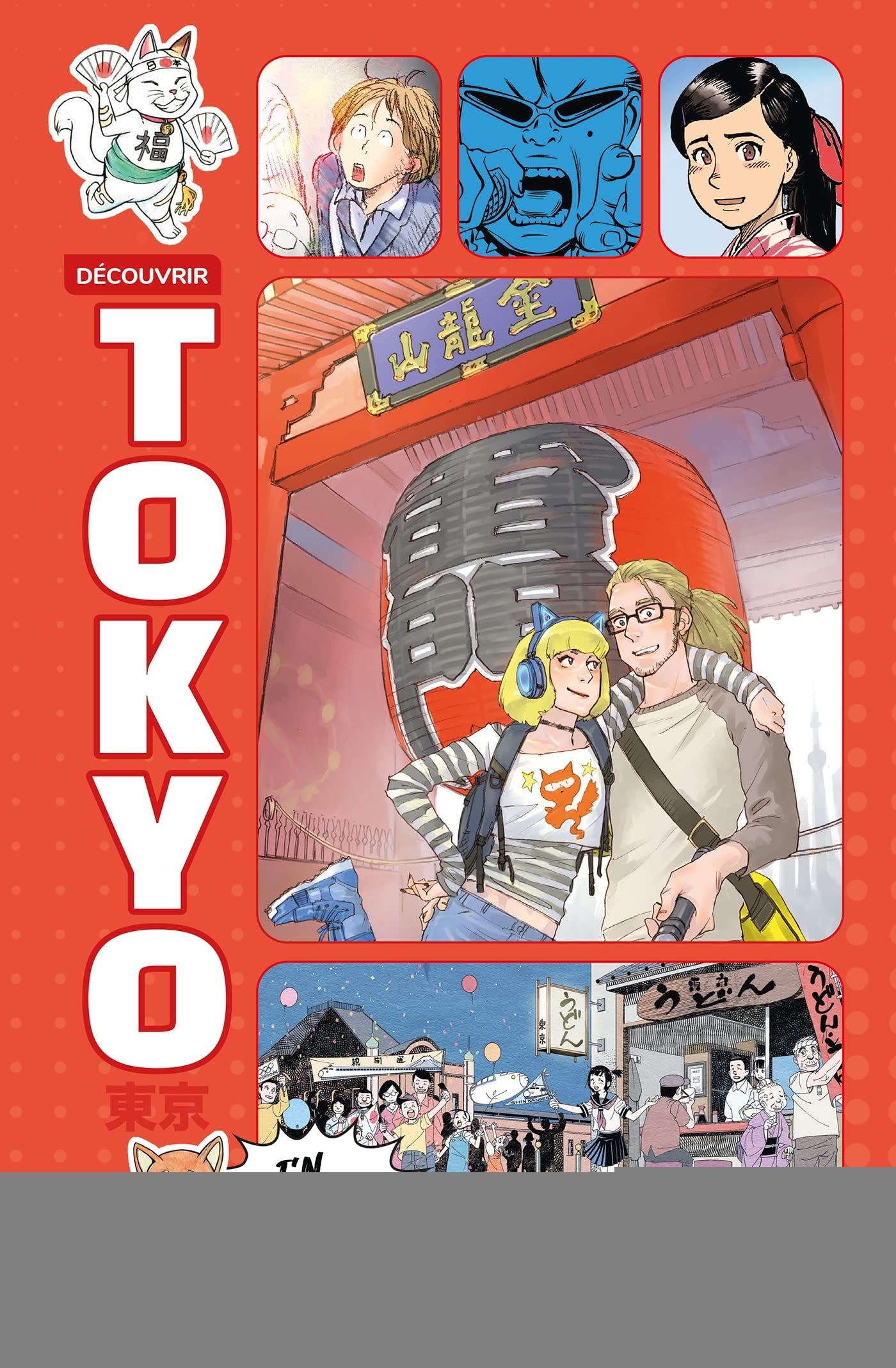 jaquette album Découvrir Tokyo en Manga