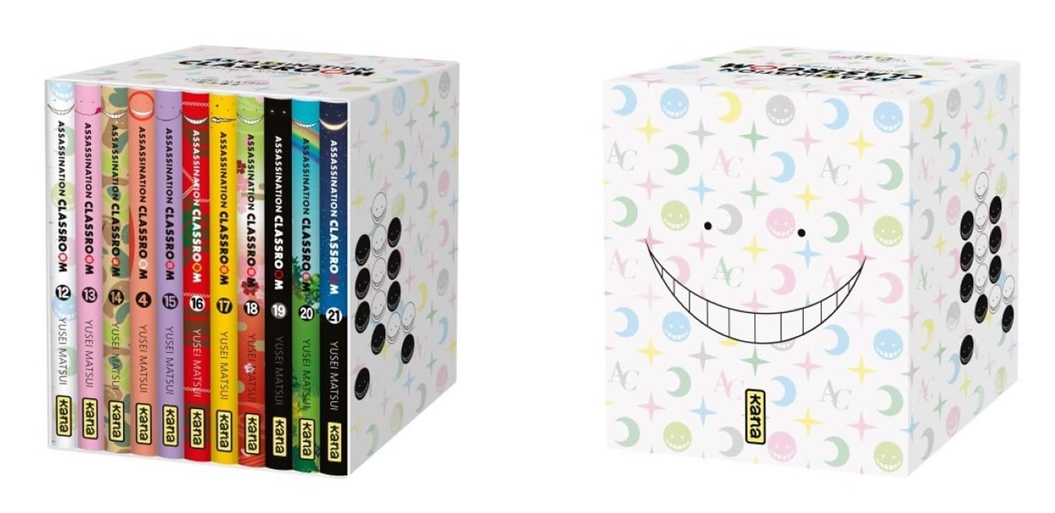 jaquette album Coffret Assassination classrom l'intégrale 2/2