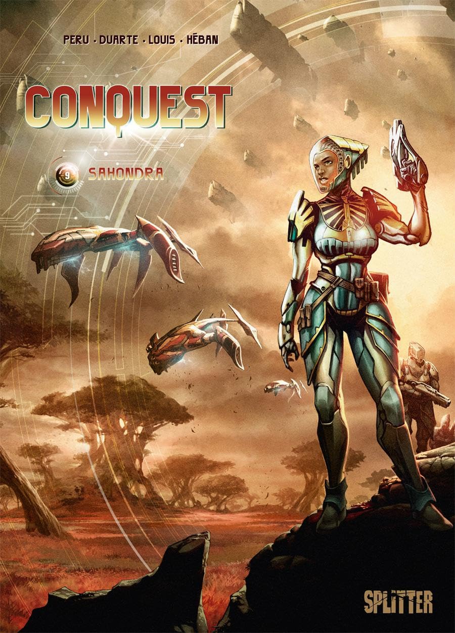 jaquette album Conquest. Band 9: Sahondra